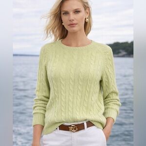 Vintage L.L. Bean Fishermen Cable Knit Sweater